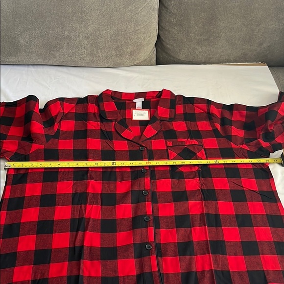 Wondershop Red and Black Casual Button Down Shirt - Picture 3 of 13